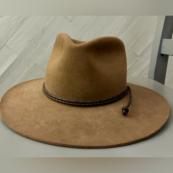 Stetson 7 1/8 Brown Tan Gun Club XXXX 4X Hat Byrnie Utz Seattle - Picture 3 of 15